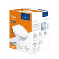 Produktbild: Villeroy Boch O.Novo Wand WC SET spülrandlos 5660HR01 + Deckel softclose weiß