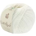 Produktbild: LANA GROSSA Landlust Baumwolle | Klassisches Bio-Baumwollgarn, Gots zertifiziert | Handstrickgarn aus 100% Baumwolle (Bio) | 50g Wolle zum Stricken & Häkeln | 115m Garn FB 4 Weiß