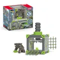 Produktbild: SCHLEICH ELDRADOR Creatures | BattleCave Steinschläger 42734 | Set aus ELDRADOR Battle Cave mit Monster, Schraubwand, Gitter & Kristall | Cave zur Arena stapelbar | Spielzeug ab 6 Jahren | 28 Teile