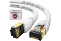 Produktbild: HB-DIGITAL Patchkabel CAT 8 LAN Kabel Netzwerkkabel CAT 8.1 RJ45 S/FTP LSZH Netzwerkkabel, (100 cm), Doppelte Abschirmung