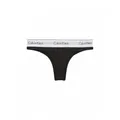 Produktbild: Calvin Klein Damen Brazilian Slip aus Baumwolle mit Stretch, Schwarz (Black), M
