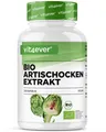 Produktbild: Bio Artischocken Extrakt - 240 Kapseln (Vegan) 1800 mg Tagesportion 2,5% Cynarin