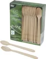 Produktbild: Papstar 84841 Wegwerf-Löffel Einweg-Kaffeelöffel Holz 100 Stück(e) (84841)