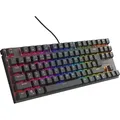 Produktbild: Genesis Gaming Tastatur THOR 303 TKL silent kabelgeb. (US) - Schwarz