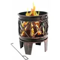 Produktbild: Bbq-toro Feuerkorb 'plum' Ø 42 Cm Inkl. Schürhaken, In Antik-rost-optik, Für Garten Und Terrasse