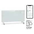 Produktbild: Klarstein Bornholm Smart Konvektions-Heizgerät 2000W WiFi LED-Display Timer IP24 Standgerät Wandinstallation Weiß