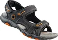 Produktbild: NORDCAP Trekkingsandale, luftige Wandersandale für Damen und Herren, Outdoor-Sandalen mit Klettverschluss & Profilsohle in Mehreren Farben, Gr. 37-46