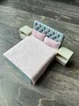 Produktbild: Lundby 60.3064 Smaland Basic Schlafzimmer Set - Bett Puppenhaus 1:18