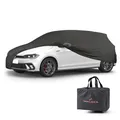 Produktbild: Autoplane Indoor Stretch, PKW-Abdeckplane Größe 1 PKW schwarz