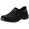 Produktbild: Rieker Slipper Schlupfschuh, Halbschuh, Slip-on Sneaker mit Stretcheinsätze braun|schwarz 40 EU