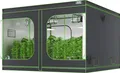 Produktbild: VEVOR Growbox 305 x 305 x 203 cm Gewächshaus aus 19 mm Stahl-Rahmen und 2000D Oxford-Gewebe Growtent 60 kg Tragfähigkeit Growschrank Geeignet für 400 W Wachstumslicht Indoor Zuchtzelt