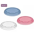 Produktbild: Mehrweg-Joghurtdeckel fresh, 3er-Set, ø 10,2 cm Koziol