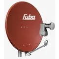 Produktbild: Fuba DAL 808 R Sat Anlage Antenne Schüssel Spiegel Octo LNB DEK 817 8 Teilnehmer Alu Sat-Schüssel/Sat-Spiegel Rot 
+ Fuba DEK 817 Octo LNB für