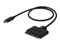 Produktbild: USB31CSAT3CB StarTech.com USB C auf SATA Adapter Kabel für 2,5in SSD/HDD 3.1 ~D~