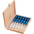 Produktbild: Kirschen Stechbeitel 1108000, Set, 6-teilig, 6-26mm, im Holzkasten