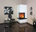 Produktbild: Hark Heizkamin Easy mit Regal 5kW 500/57 schwarz Sims Granit naturschwarz