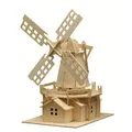 Produktbild: PEBARO 873 - Holzbausatz Windmühle, Holzkonstruktion mit 78 Teilen | deutsch