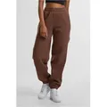 Produktbild: URBAN CLASSICS Trainingshose Ladies Fluffy Sweatpants braun L