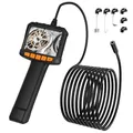 Produktbild: Pancellent Endoskop Kamera mit Licht, 1920P Inspektionsschlange, Mit HD-Farbdisplay, Endoskop, Wasserdichtes industrielles Endoskop mit 8 verstellbaren LED-Lichtern, halbstarrer Kabelkanalkamera