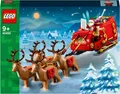 Produktbild: LEGO Exclusives 40499 Der Schlitten des Weihnachtsmanns