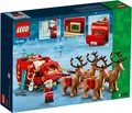 Produktbild: LEGO® 40499 Schlitten des Weihnachtsmanns Weihnachten Geschenke Rentier Bauset