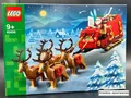 Produktbild: LEGO Seasonal 40499 Schlitten des Weihnachtsmanns  - NEU & OVP -