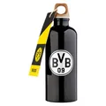 Produktbild: Borussia Dortmund BVB SIGG Trinkflasche schwarz 0,6l - Hochwertiger Fanartikel
