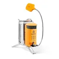 Produktbild: Biolite CampStove 2+ -Campingkocher mit Akku, USB-Ladeausgang, FLexLight 100
