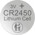 Produktbild: XCell LithiumKnopfzelle CR 5 STK (5 Stk., CR2450, 580 mAh) (377460)