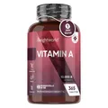 Produktbild: Vitamin A - 365Tabletten - 10.000IE vegan Vitamin A - normale Sehkraft - 1 Jahr
