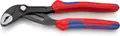 Produktbild: KNIPEX Cobra Wasserpumpenzange, 180 mm, Muttern bis 36 mm, Rohre bis 42 mm, Feinverstellung per Knopfdruck, Rohrzange, 87 02 180