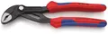 Produktbild: KNIPEX 87 02 180 Cobra® Hightech-Wasserpumpenzange mit Mehrkomponenten-Hüllen...
