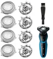 Produktbild: 3x Ersatzscherköpfe Kompatibel mit Philips SH30/50 Rasierer Serie 3000 2000 1000
