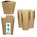 Produktbild: 500 Nudelbox Asiabox Snackbox Foodbox aus Papier braun 470 ml/16 oz Einweg To Go
