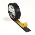 Produktbild: Lemodo Sockelleiste Weichsockelleiste selbstklebend, L: 1000 cm, 1-St., Weichsockelleiste, Winkel, 50mm, flexibel, selbstklebend schwarz 1000 cm
