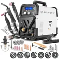 Produktbild: STAHLWERK Schutzgasschweißgerät 6-in-1 Kombi CTM-416 Puls Pro – CUT, WIG, MIG/MAG, PULS, MMA (E-Hand/ARC), FLUX bis 160 A, Plasmaschneider bis 40 A