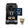 Produktbild: De’Longhi Magnifica Start - Perfetto Kaffeevollautomat mit klassischem Milchaufschäumer, 4 One-Touch-Getränke, Cappuccino, Espresso Kaffeemaschine, Soft-Touch-Bedienfeld, Schwarz (ECAM222.20.B)