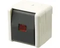 Produktbild: Jung 806 KOW Feuchtraum Wipp-Kontrollschalter Universal Aus-Wechsel Aufputz IP44