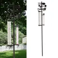 Produktbild: Gartenwetterstation, Barometer, Regenmesser, Thermometer, Windgeschwindigkeit...