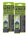 Produktbild: 2x PETEC Gewinde Dichtung universal blau 15g Gewindedichtmittel - 97216