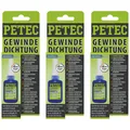 Produktbild: Petec 3x Gewindedichtung 15g Sb-Karte