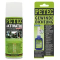 Produktbild: Petec Gewindedichtung 15g Sb-Karte + Aktivator 200ml
