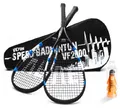 Produktbild: VICFUN Speed Badminton 2000 Set, blau inkl. Tragetasche und 3 Shock-Bällen