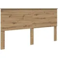 Produktbild: vidaXL Kopfteil mit Kopfteil Artisan-Eiche 180 cm Holzwerkstoff 887735