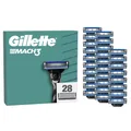 Produktbild: Gillette Mach3 Systemklingen 28er Ersatzklingen