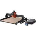 Produktbild: VEVOR CNC-Fräsmaschine, 300 W, Graviermaschine 3-Achsen-GRBL-Steuerung, Holzgravur-Schnitzfräsmaschinen-Kit, 400 x 400 x 60 mm Arbeitsbereich 1200 U/min für Holz, Acryl, MDF, PVC, Kunststoffschaum