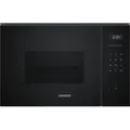 Produktbild: Siemens Einbau-Mikrowelle schwarz 59 x 38 cm iQ500 BE555LMB1 - Schwarz