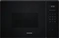 Produktbild: Siemens Einbau-Mikrowelle BE555LMB1 Schwarz 25L 900W 1200W Grill Edelstahl