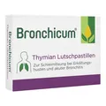 Produktbild: Bronchicum® Thymian Lutschpastillen · 20 St · PZN 07605195