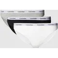 Produktbild: Calvin Klein Underwear Slip in unifarbenem Design im 3er-Pack in Hellgrau, Größe S